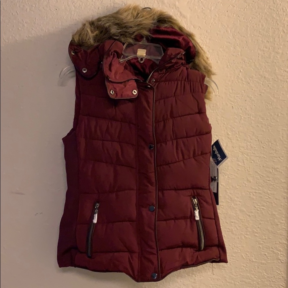 NWT Lined Puffer Vest